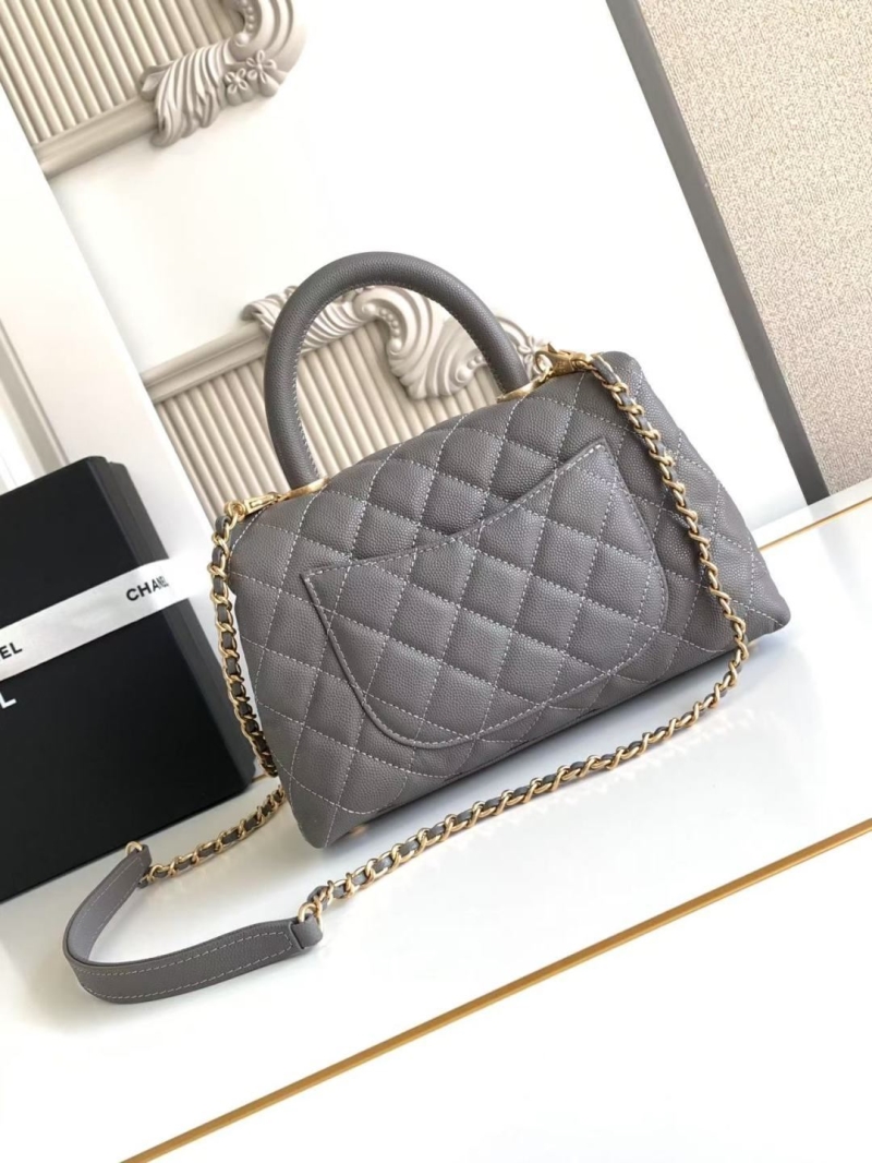 Ch**el top handle bags